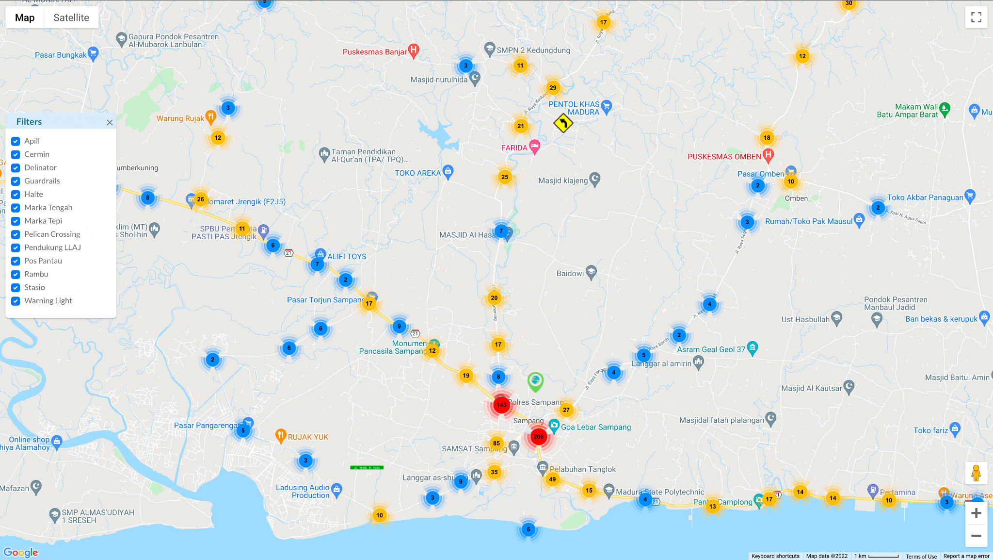 GIS Traffic Signs
